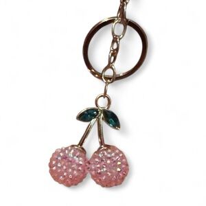 Pink Cherry’s Bag Charm